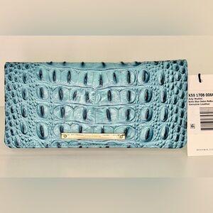 Brahmin Bottle Blue Ombré Ady Wallet - NWT!!